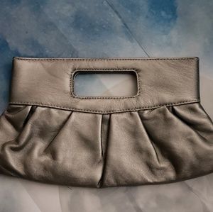 Silver clutch